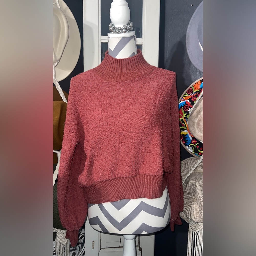 Pink/ red sweater